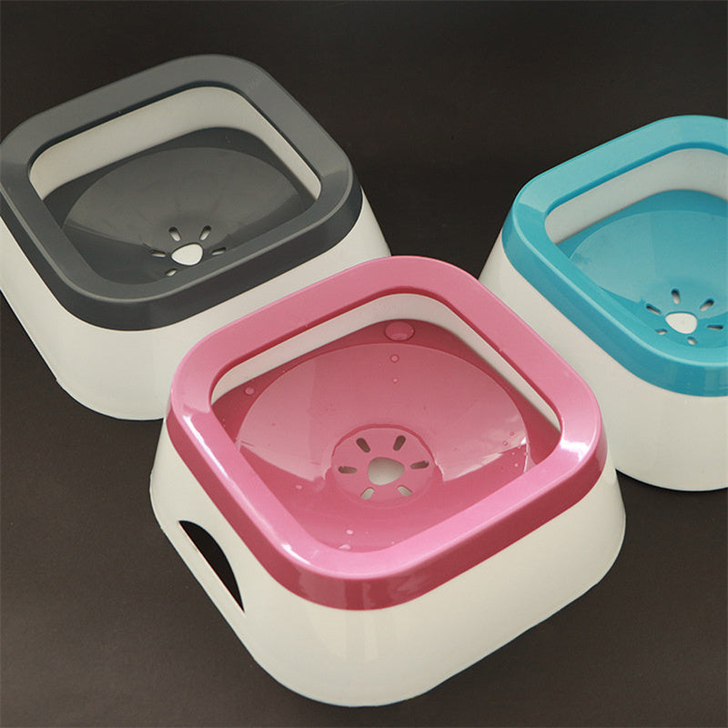 Dog Water Bowl Non Spill, 1L Capacity, Splash-Free Carried Pet Car Water Bowl for Dogs, Cats