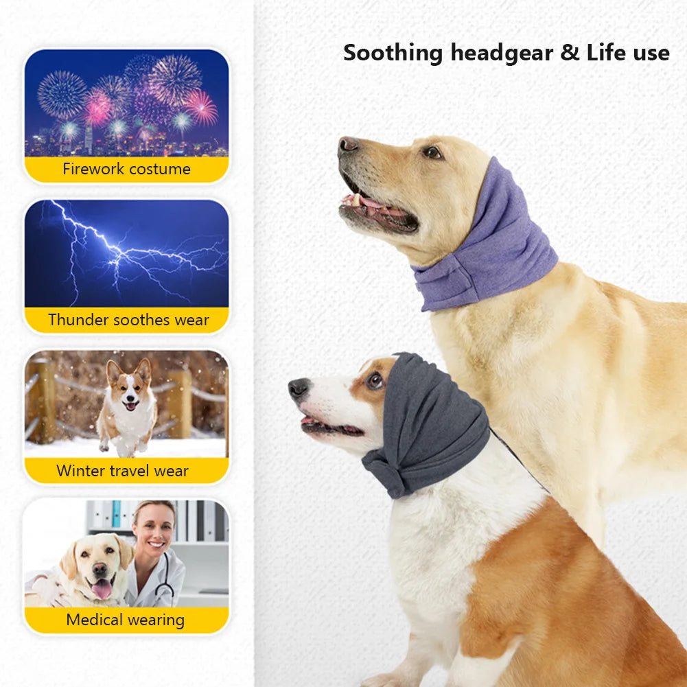 Dog Snood & Ear Protector - Calming, Comfort & Warmth For Ears & Neck