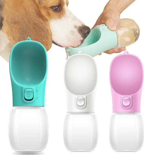 Dog Water Bottle – 300ml, 350ml & 550ml Portable Pet Water Dispenser with Leak-Proof Design