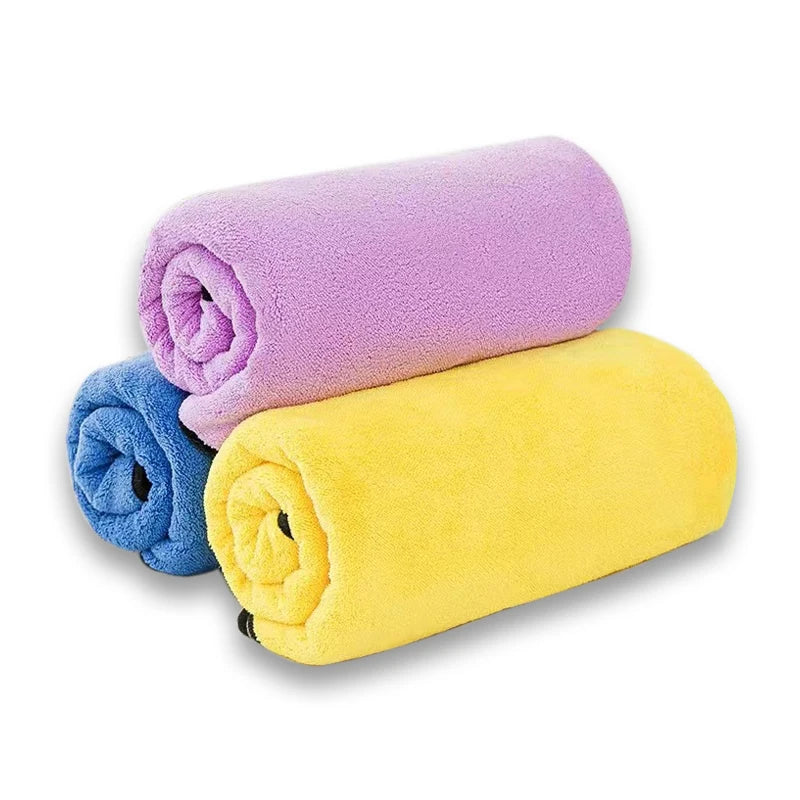 1 Thick Soft Pet Towel, Quick-Dry Super Absorbent Dog Towel – Extra Large 140x70cm