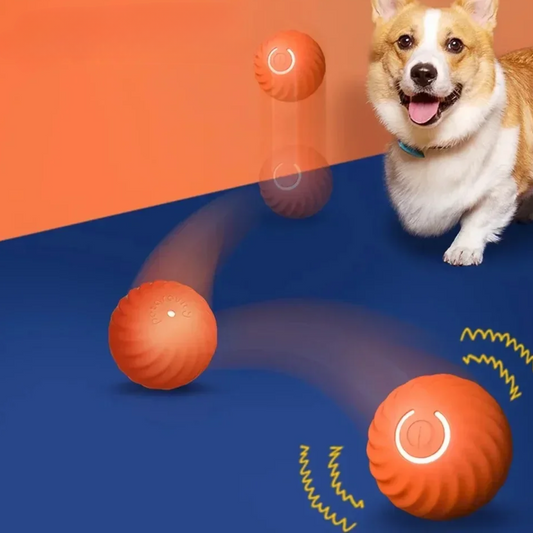 Smart Rechargeable Rolling Ball – Automatic Interactive Dog Toy for Active Play