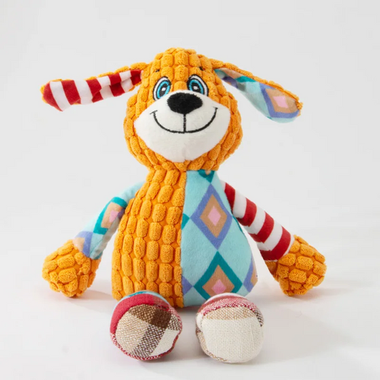 Plush Squeaky Dog Toy – Interactive, Durable & Perfect for Teething